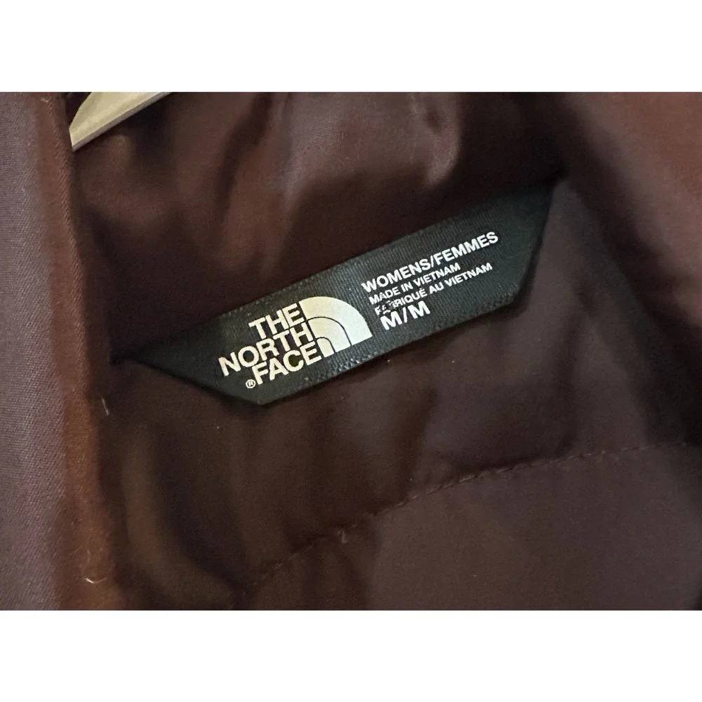The‎ North Face Aconcagua 550 Goose Down Puffer Vest Women's Maroon Size M - Picture 4 of 8